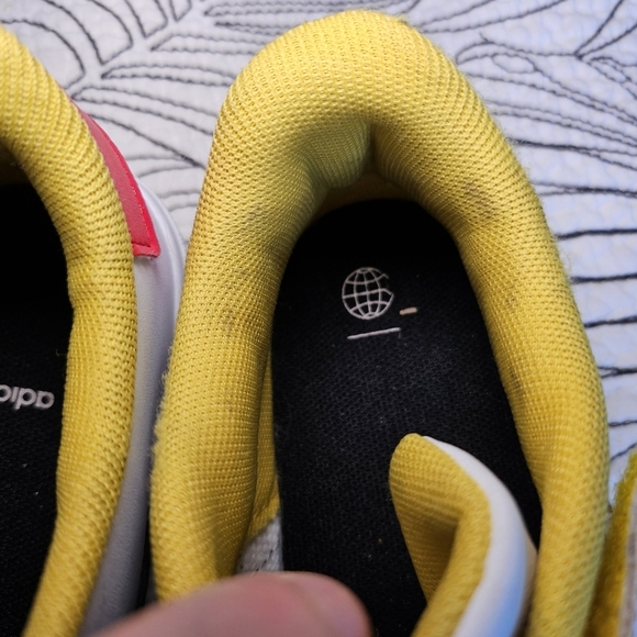 VGUC Adidas Disney Grand Court Mickey Mouse Velcro Sneakers Kids 2 - Picture 11 of 16